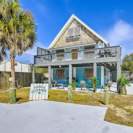 Pcb Group Retreat With Deck, 1 Block To Beach!